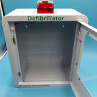 Defibrylator okrągły narożny AED Naścienna skrzynka z dźwiękowym alarmem