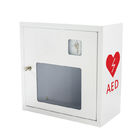 Zamykana szafka AED / puszka ścienna AED 370x370x170 mm Z kluczem awaryjnym