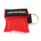 Pierwsza pomoc Rescue Jednorazowa maska ​​CPR Brelok z osłoną twarzy CPR