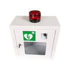 Alarmowane szafki defibrylatora AED, montowane na ścianie zewnętrzne szafki defibrylatora