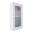 Wolnostojące szafki defibrylatora AED, wewnętrzna szafka AED pierwszej pomocy