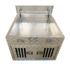 Niestandardowe aluminiowe pudełka dla psów do pick up truck, aluminiowe pudełka dla psów myśliwskich