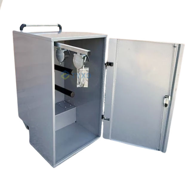 Metalowy skrzynia do siodła koni, skrzynia z podkładkami, mini skrzynia do siodła koni, schowka do siodła